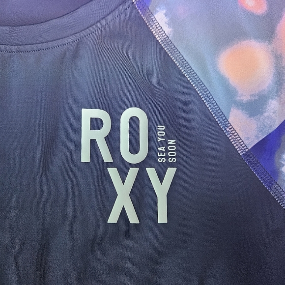 Roxy Kids' Multicolor Long Sleeve Tee, Small - Picture 3 of 5